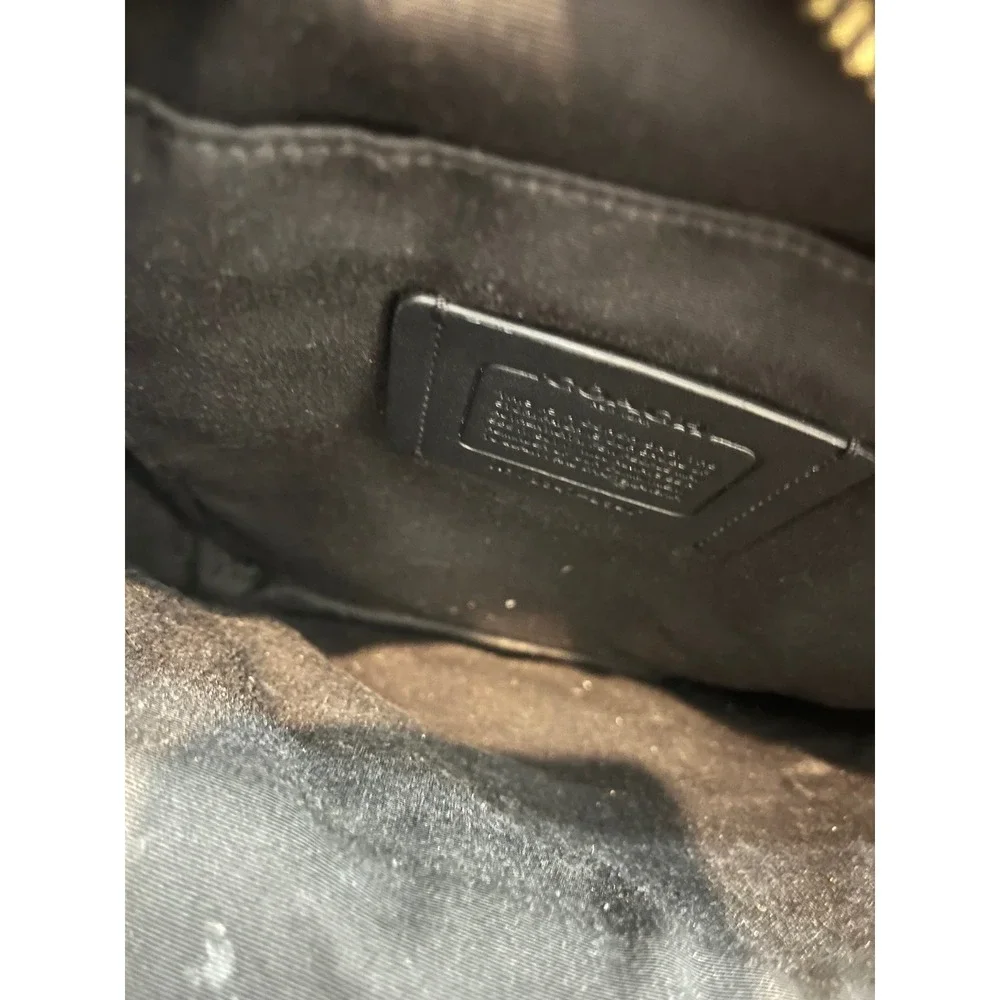 COACH Shoulder Bag 2540 West Pack Pebbled Leather Cowhide Crossbody Body Bag